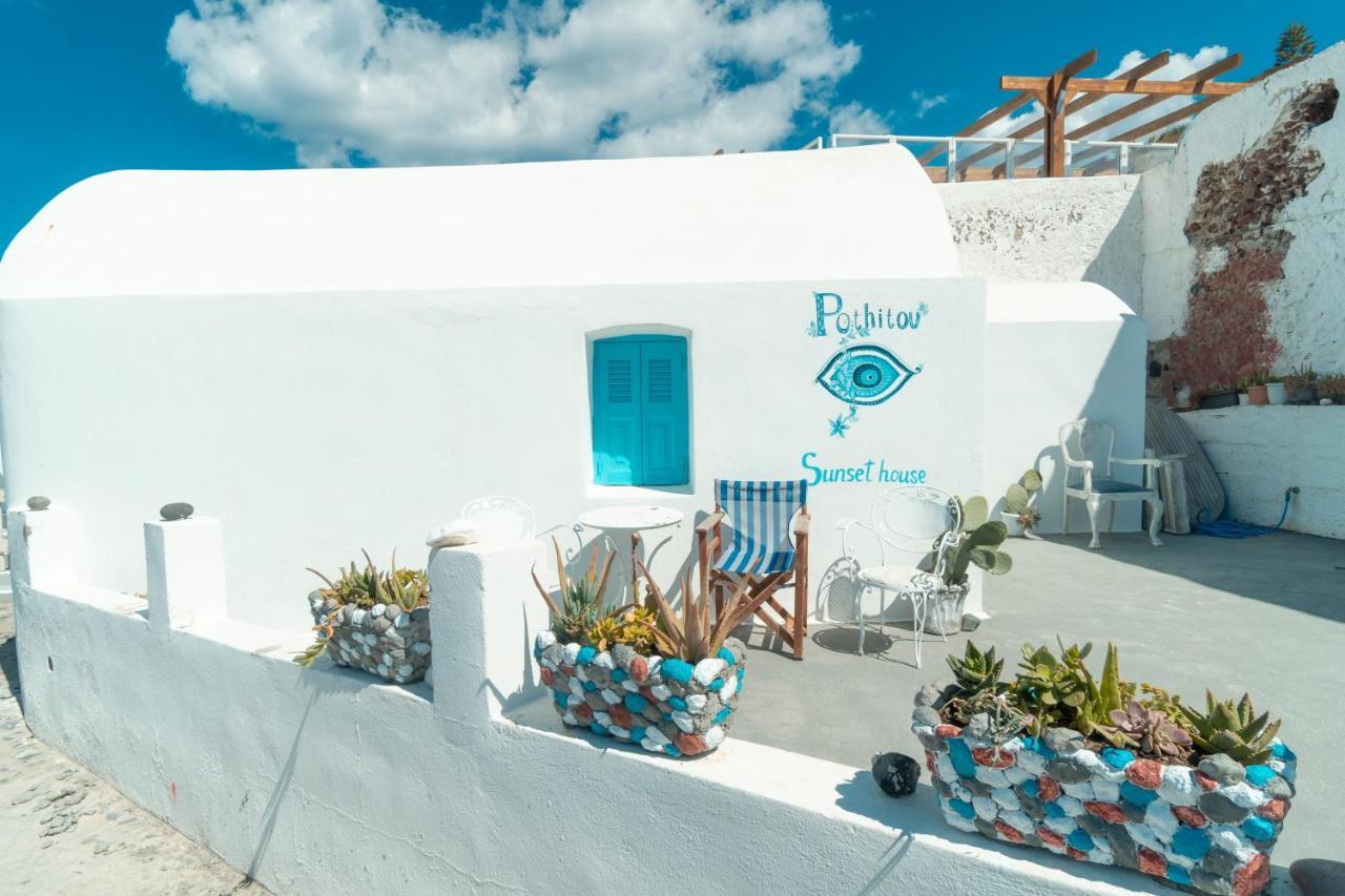 Oia Sunset House Pothitou Villa Eksteriør billede