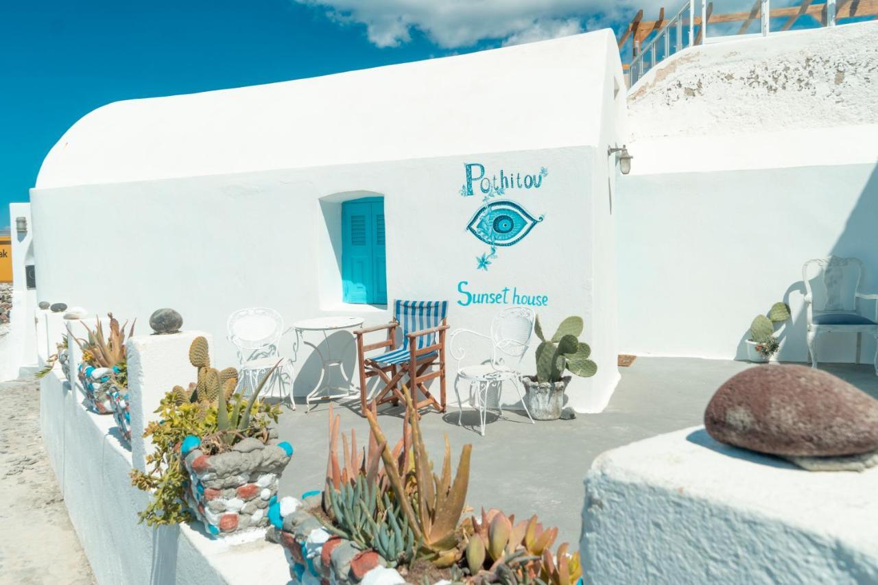 Oia Sunset House Pothitou Villa Eksteriør billede