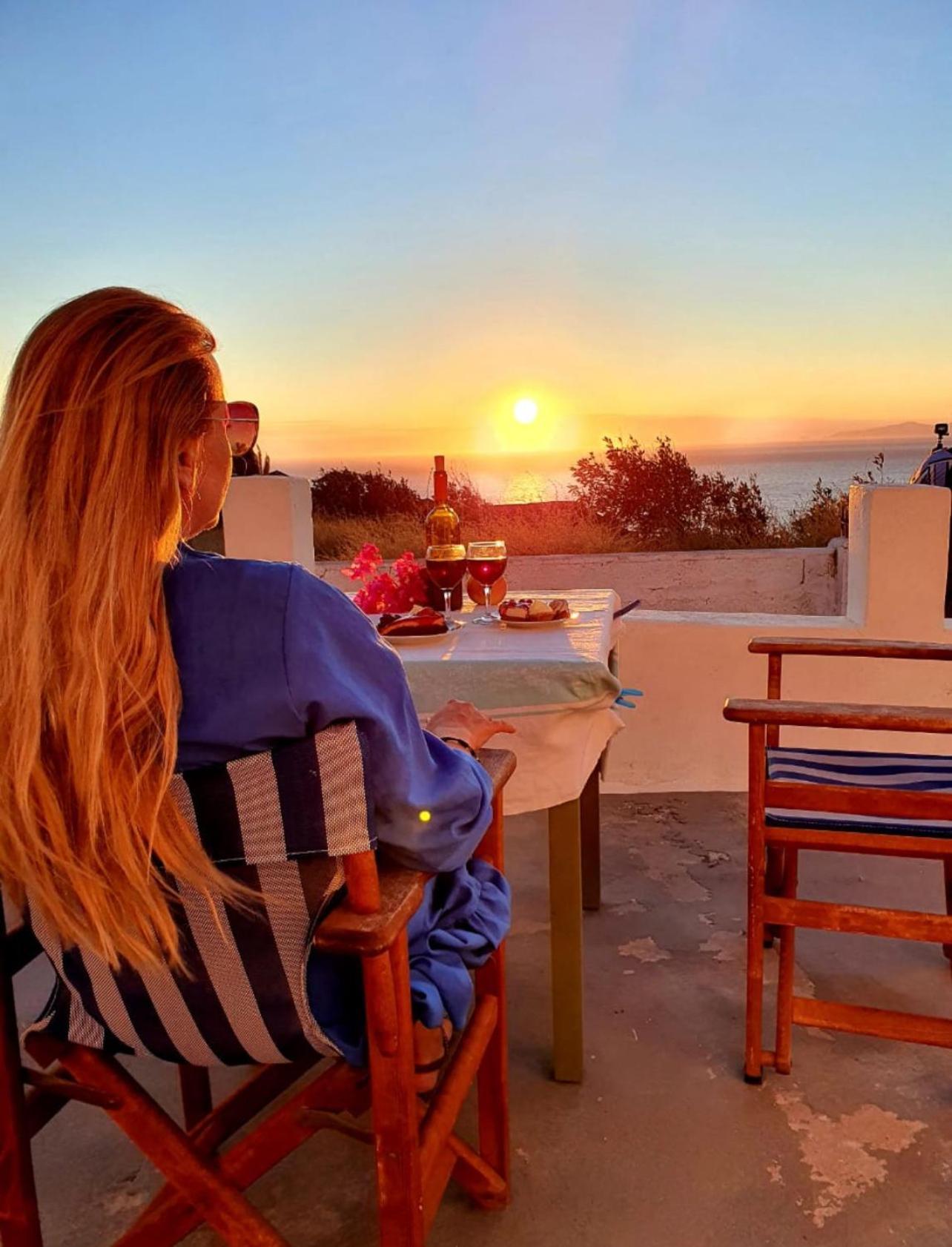 Oia Sunset House Pothitou Villa Eksteriør billede